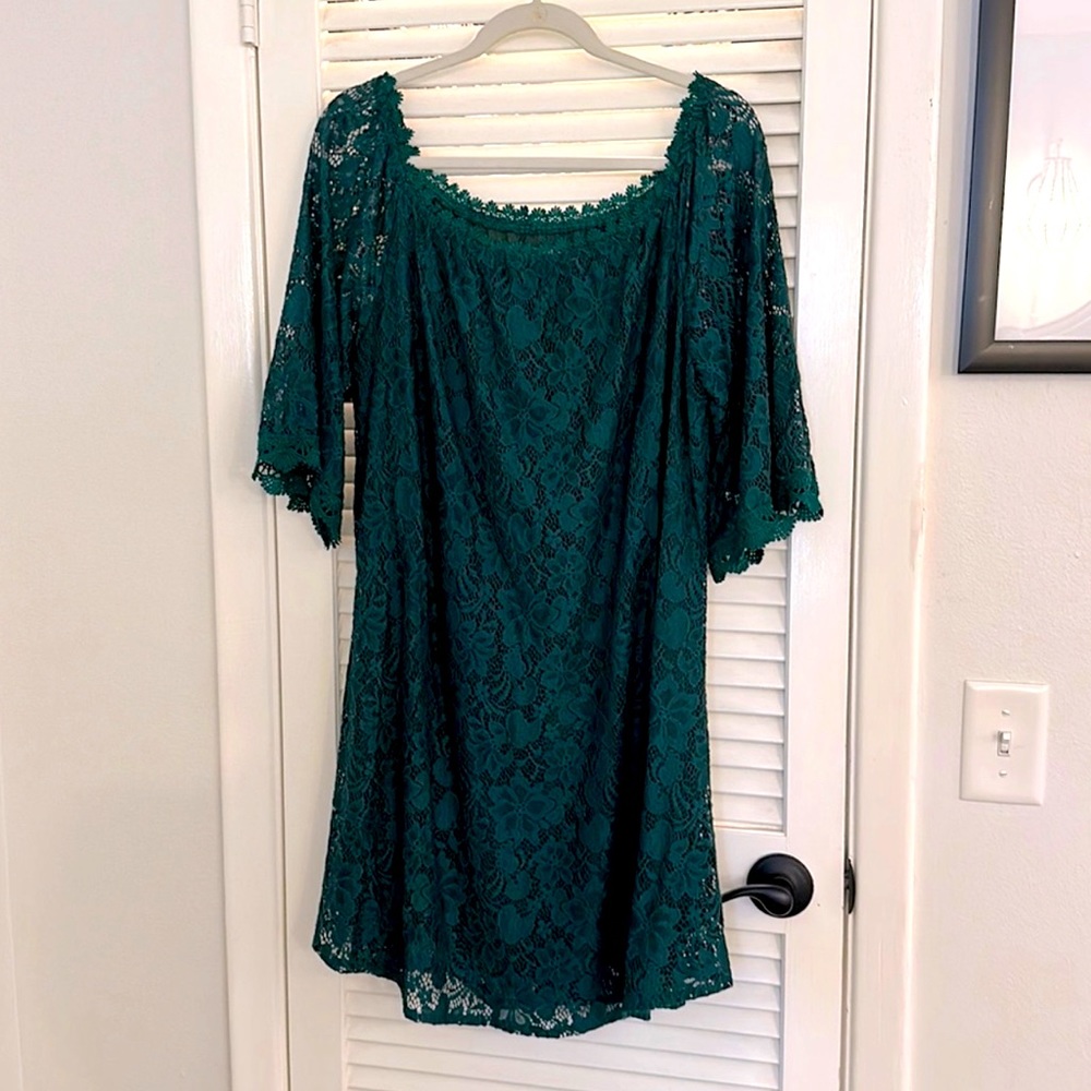 Green Lace Women’s Dress size XXL